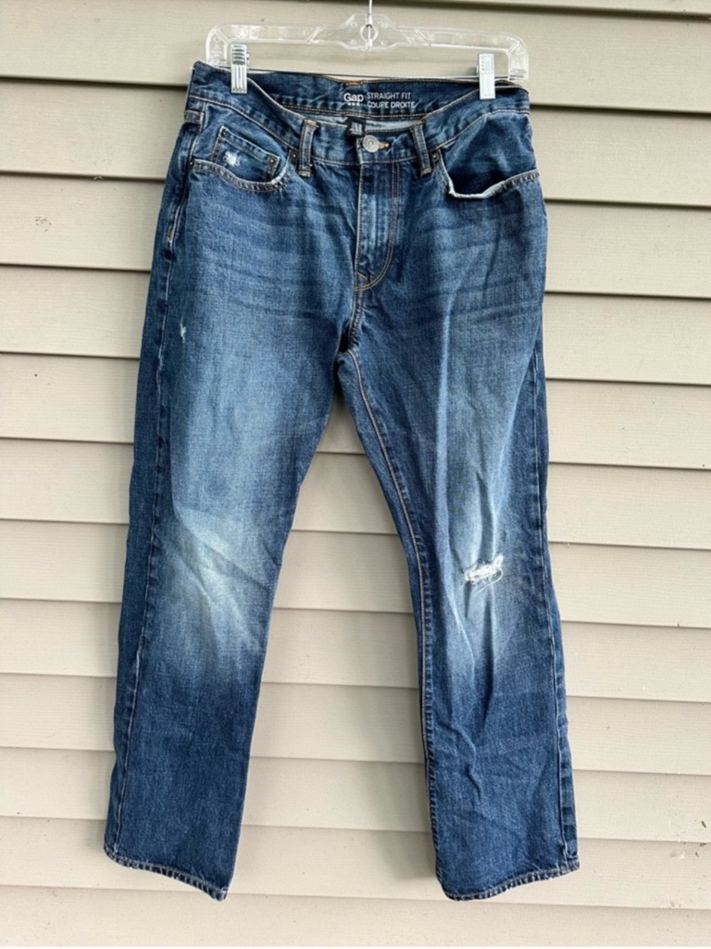 Gap straight fit jeans 30x30 men’s